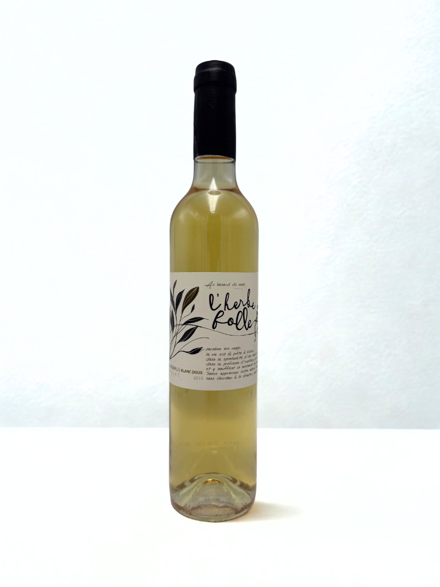 L'Herbe Folle Blanc Doux 2022 50 cl