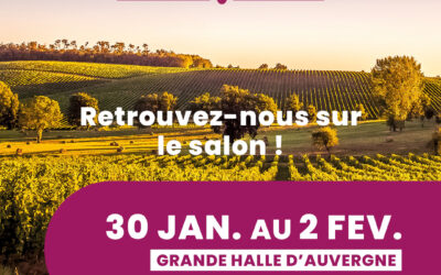 Salon Vinidôme Clermont-Ferrand 2026 : retrouvez-nous du 30 janvier au 2 février